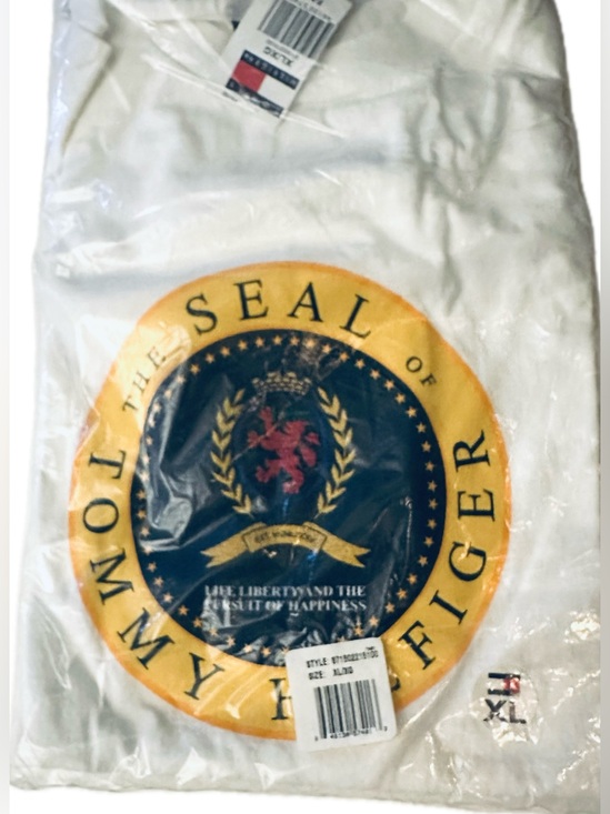 Tommy Hilfiger Other - NWT NEW Tommy Hilfiger Logo Seal T Tee Shirt Collectible Retired Vintage 1992 XL